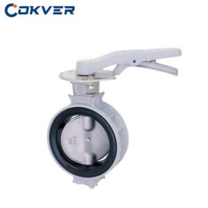 Stainless Steel Eccentric Wafer Butterfly Valve with Metal Seat Hand Wheel Operation