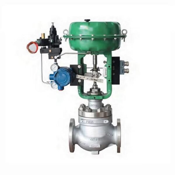 Cokver High Precision Pneumatic Diaphragm Control Valve with Positioner for Water and Steam Flow Regulation