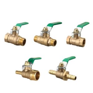 High Quality Manual Copper Ball Valve with Thickened Brass Inner