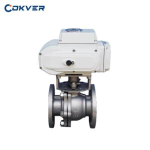 Electric Motorized Ball Valve Corrosion-Resistant 316 Class SS304 Custom Flange Connection Explosion-proof