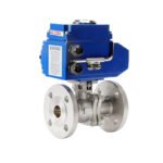 Flanged Stainless Steel WCB Carbon Steel Motorized Electric Automatic Ball Valve