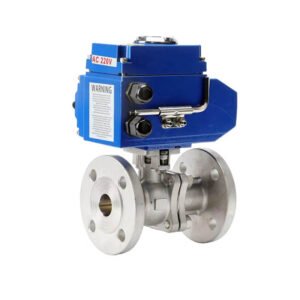 Flanged Stainless Steel WCB Carbon Steel Motorized Electric Automatic Ball Valve