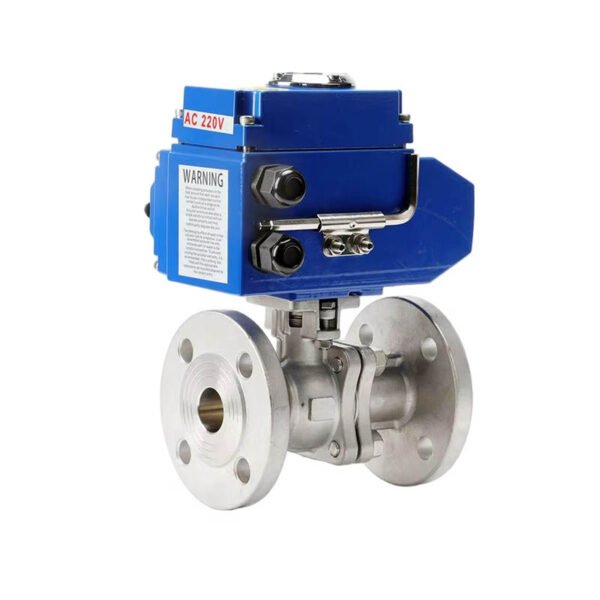 Flanged Stainless Steel WCB Carbon Steel Motorized Electric Automatic Ball Valve