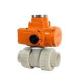 Electric Ball Valve PVC/UPVC Material General Use ODM OEM Customization