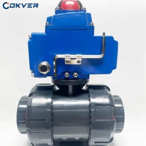 2-Way Electric Plastic UPVC Ball Valve