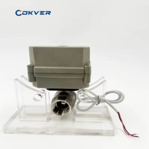 Electric Threaded Mini DN15 Stainless Steel Ball Valve