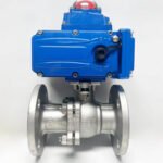 Flange Stainless Steel 2 Way Electric Ball Valve