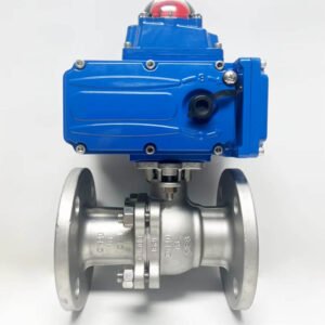 Flange Stainless Steel 2 Way Electric Ball Valve