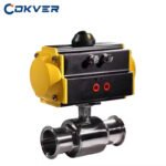 High Quality Stainless Steel Pneumatic Food Grade Ball Valve