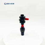 Custom Size 4-8 Inch Manual Ball Valve with PVC Material