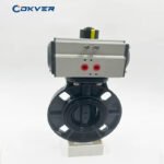 Corrosion-Resistant UPVC Pneumatic Butterfly Valve