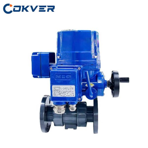 High Quality Flanged 2-Way Electric Ball Valve
