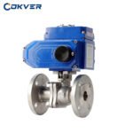 Flanged Stainless Steel WCB Carbon Steel Motorized Electric Ball Valve