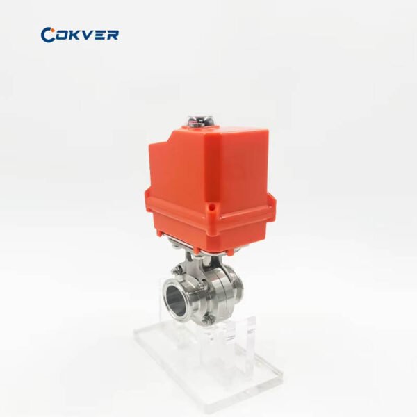 Stainless Steel 304/316L Sanitary Electric Valve