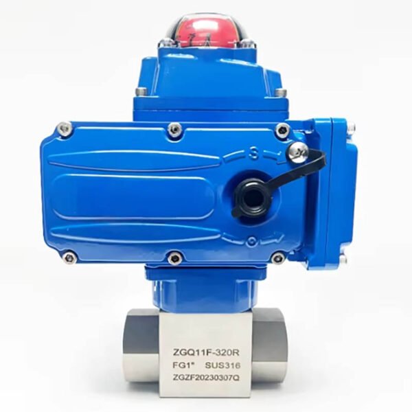 Premium High-Pressure Threaded Electric Stainless Steel Ball Valve
