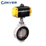Wafer Connection Pneumatic Butterfly Valve