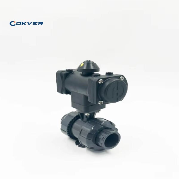 UPVC Pneumatic Ball Valve