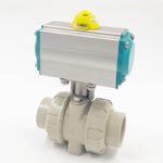 PVC/CPVC Pneumatic Ball Valve