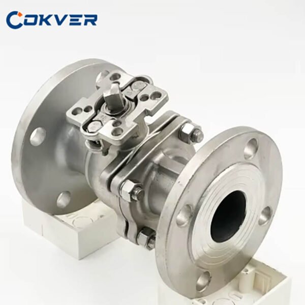 Flange Stainless Steel for Water Pipe Manual Ball Valve