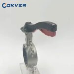 Manual OEM High Temperature Butterfly Valve Customized Support PTFE Sealing Ring for Water