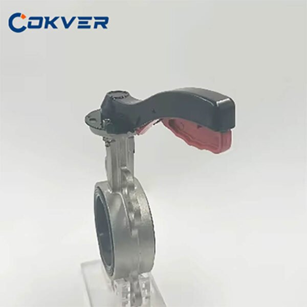 Manual OEM High Temperature Butterfly Valve Customized Support PTFE Sealing Ring for Water