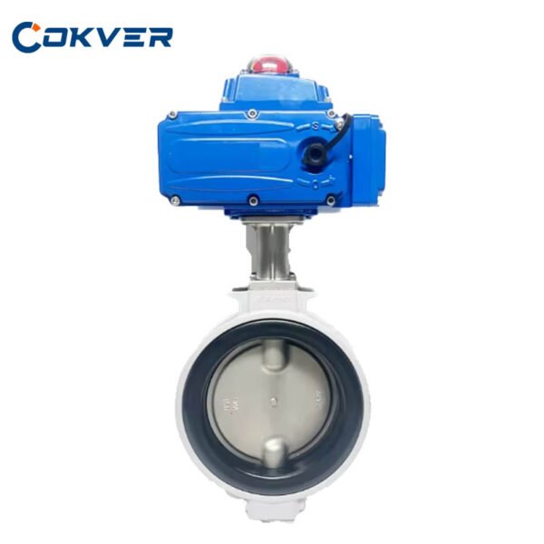 High Quality Aluminum Alloy Wafer Electric Butterfly Valve