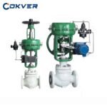 Cokver Pneumatic Diaphragm Control Valve with Positioner for Water and Steam Flow Regulation
