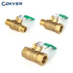 Handle Threaded Brass Ball Valve for Water Pipe Manual Valves