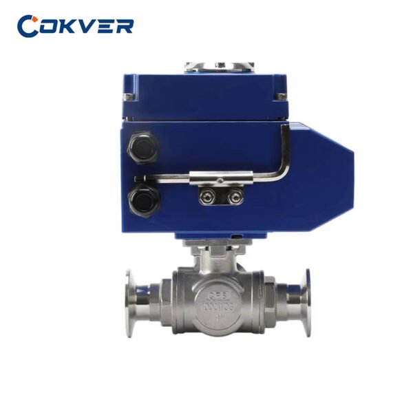 3 Way Electric Stainless Steel Ball Valve