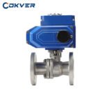 Flanged Stainless Steel WCB Carbon Steel Motorized High Temperature Electric Ball Valve