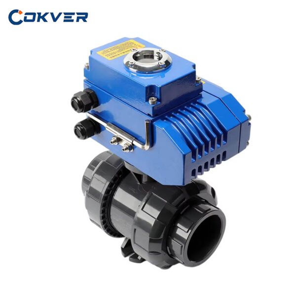 High Quality PVC/UPVC Electric Ball Valve