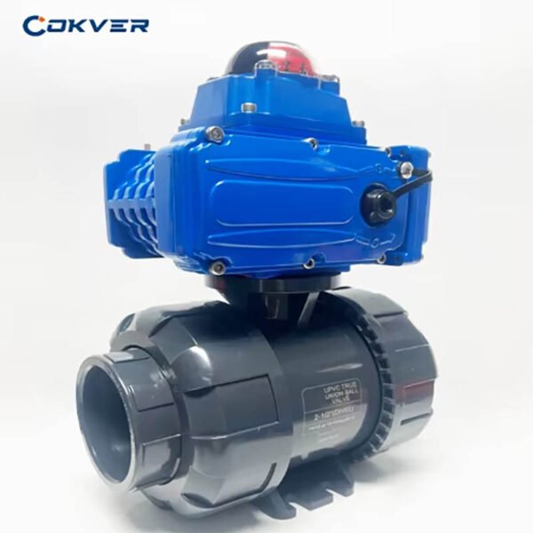 Premium 2-Way Electric Plastic UPVC Ball Valve