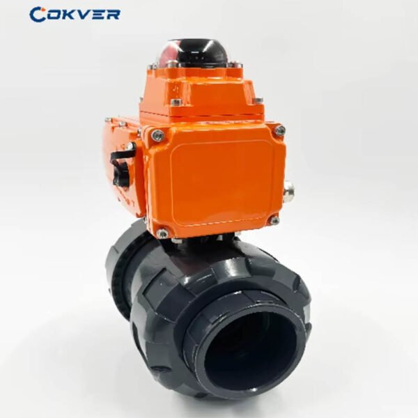 Electric UPVC 2 Way Ball Valve