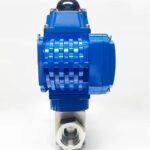High-Pressure Threaded Electric Stainless Steel Ball Valve