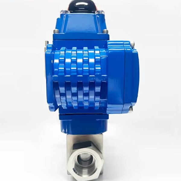 High-Pressure Threaded Electric Stainless Steel Ball Valve