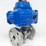 Premium Flange Stainless Steel 2 Way Electric Ball Valve