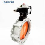 High Quality Cast Steel Pneumatic Butterfly Valve