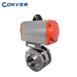 Industrial Stainless Steel Pneumatic Butterfly Valve