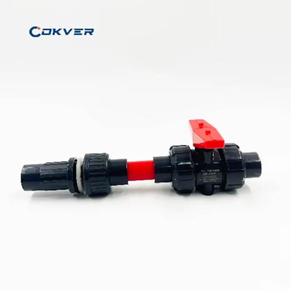 Custom Size PVC Material Manual Ball Valve
