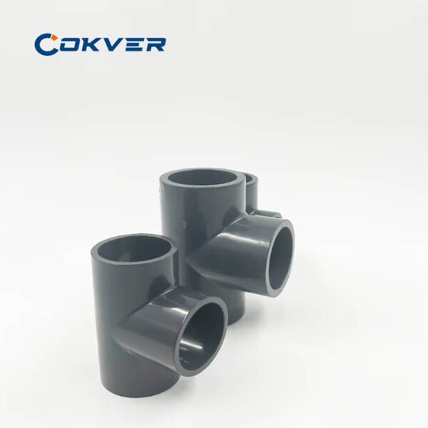 Injection Molded Plastic Pipe Fittings UPVC Pipe Fitting Tee Elbow Coupler