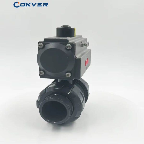 Double Acting Pneumatic UPVC Ball Valve