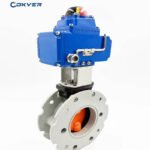 High Quality Electric Rotary Actuator Aluminum Alloy High Temperature Butterfly Valve