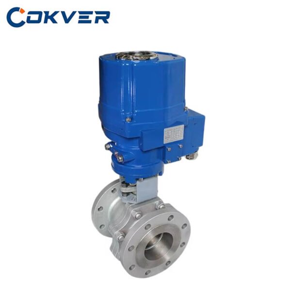 2 Way Stainless Steel Explosion Proof Electric Motorized Flange Ball Valve
