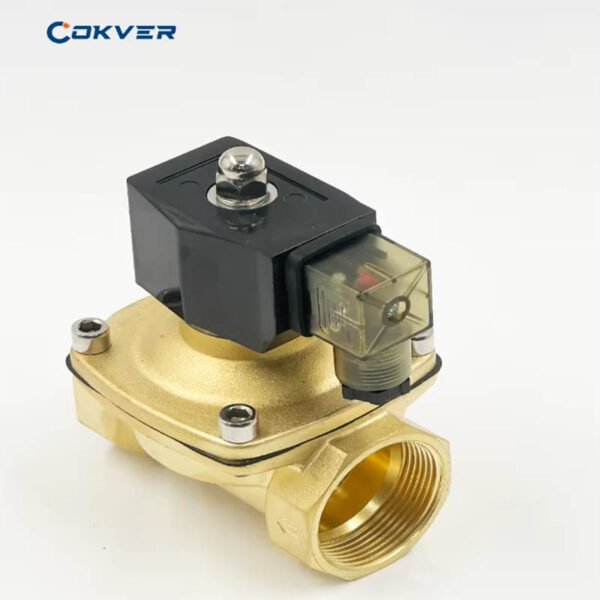 Normally Closed Copper 2 Way Solenoid Valve