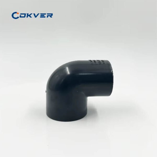 Smooth Surface Treatment PVC 90 Degree Elbow Connector