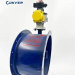 DN400 Cast Steel Pneumatic Butterfly Valve