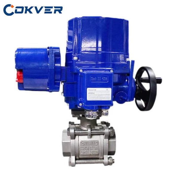 Heavy-Duty Use 2-Way Electric Ball Valve