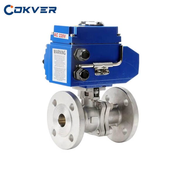 Flanged Stainless Steel Carbon Steel High Temperature Electric Ball Valve