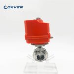 High Quality Stainless Steel 304/316L Sanitary Electric Valve