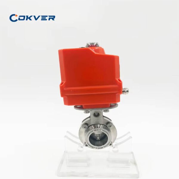 High Quality Stainless Steel 304/316L Sanitary Electric Valve